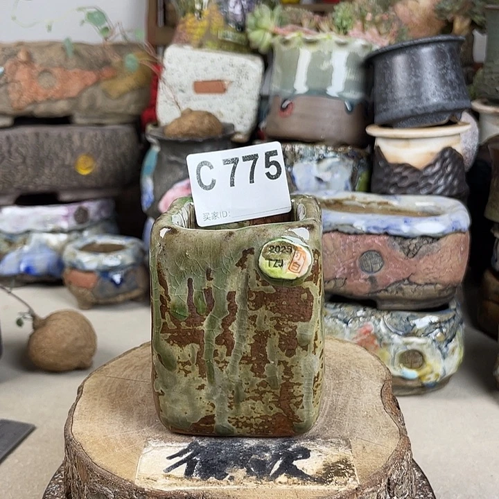 紫砂花盆陶瓷花盆 开播福利 默认微次