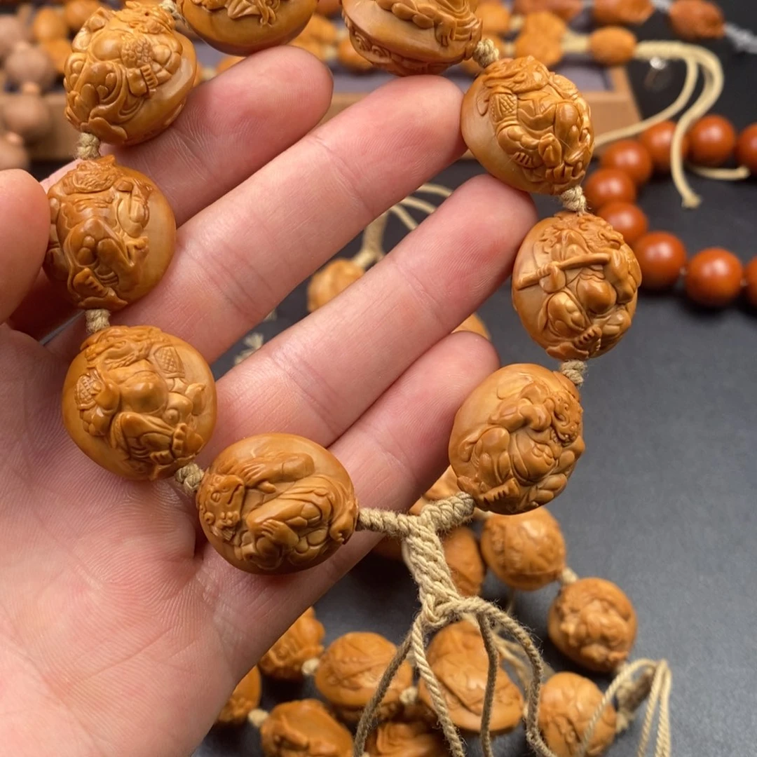 橄榄核手串/手链2.1八福将