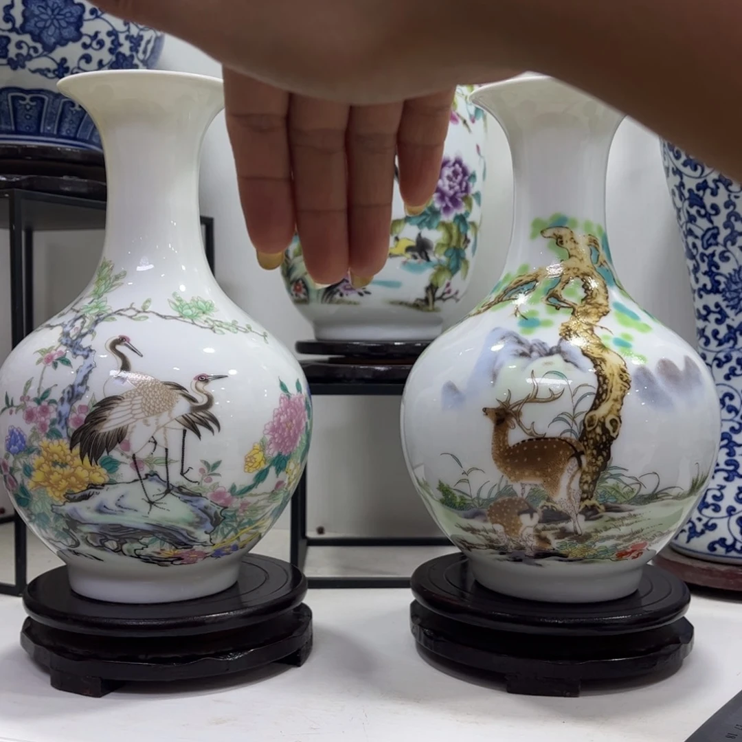 景德镇陶瓷花瓶摆件