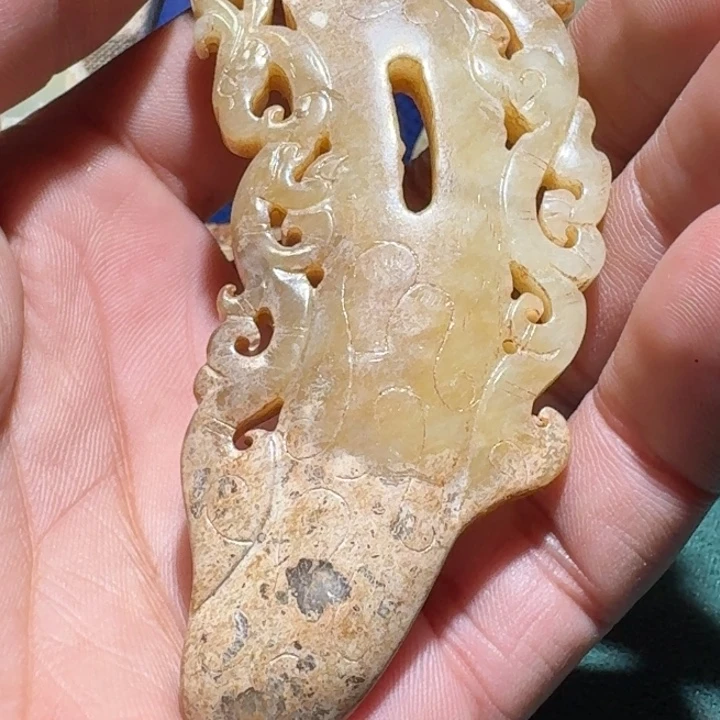 和田玉（糖玉）颈饰未镶嵌用****0