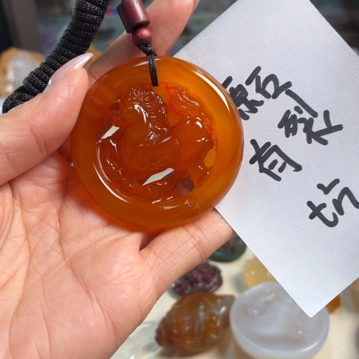 未镶嵌吊坠(不含链)玛瑙/玉髓