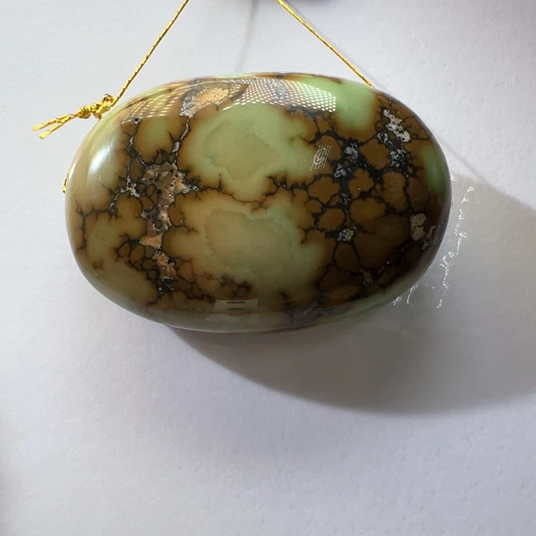 绿松石未镶嵌挂件