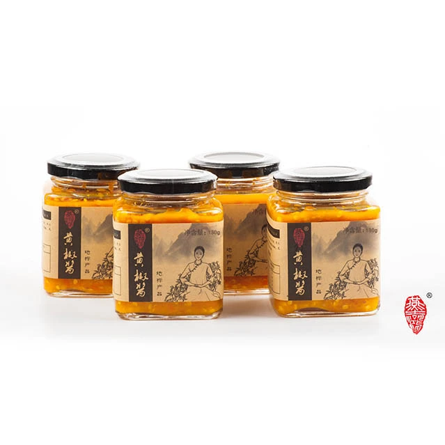 燕吉鸿 永安黄椒地方特产 香辣爽口下饭酱 黄椒酱130g