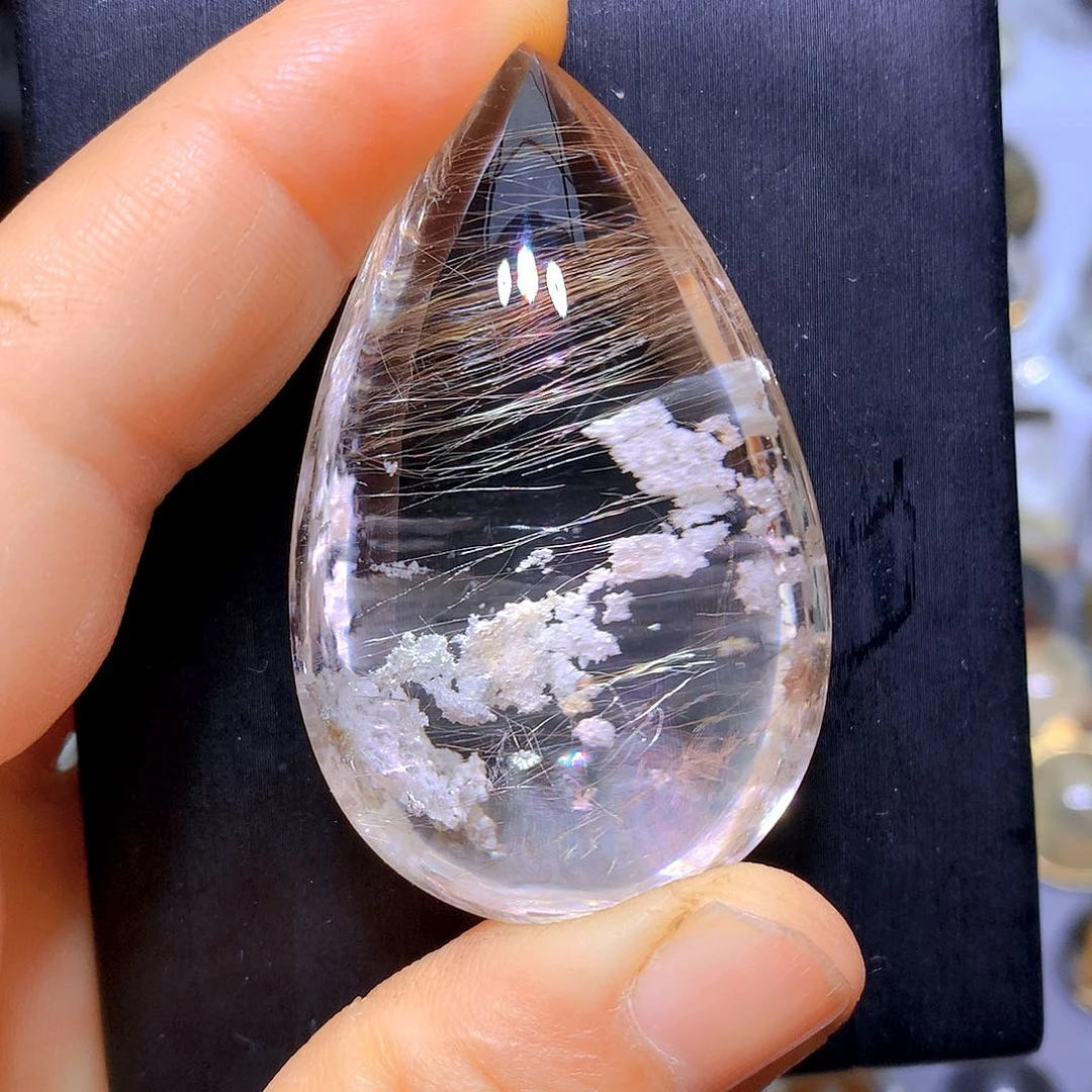 吊坠未镶嵌水晶天然水晶