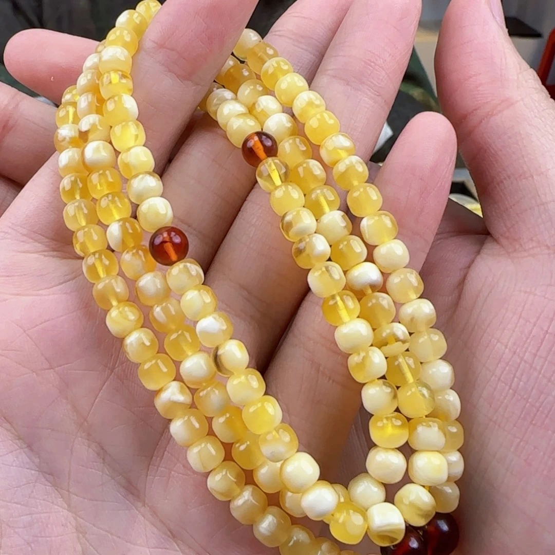 琥珀裸石未镶嵌蜜蜡