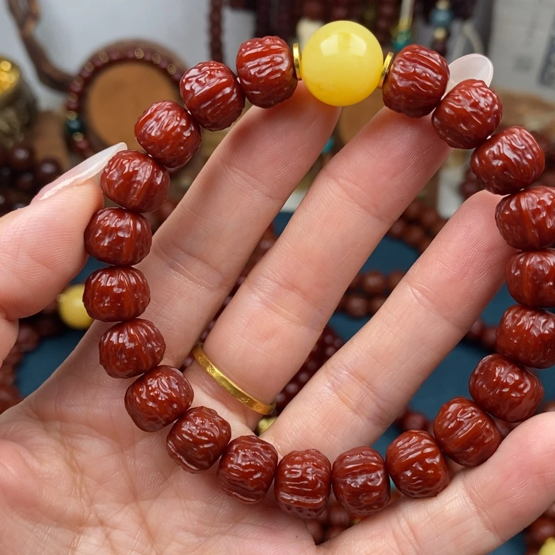 吊坠猴头核桃蛤蟆12+蜡