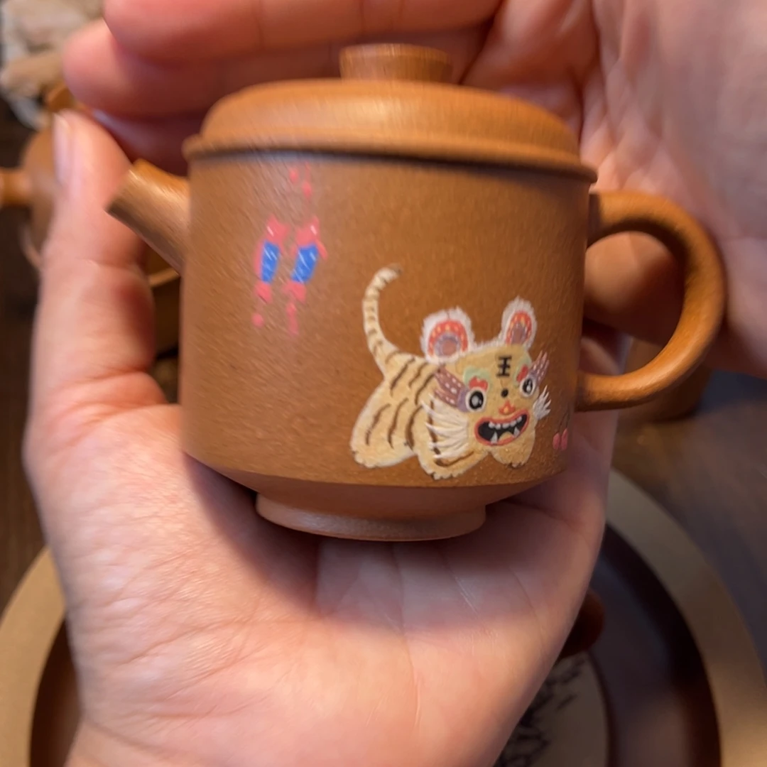 茶壶紫砂宜兴紫砂茶具半手工制作