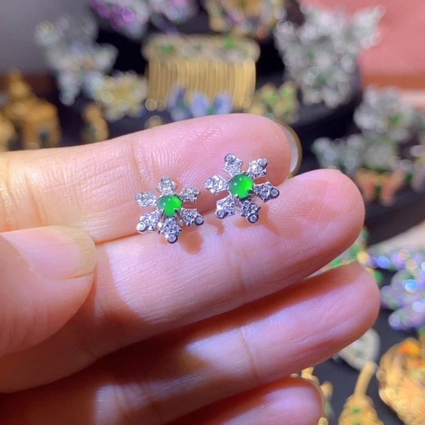 【闪购商品】银S925镶嵌挂件翡翠