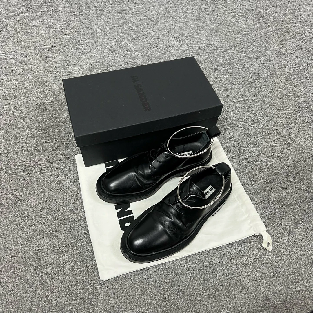 未使用 AMIPARIS jil sander 皮鞋 38码 99新