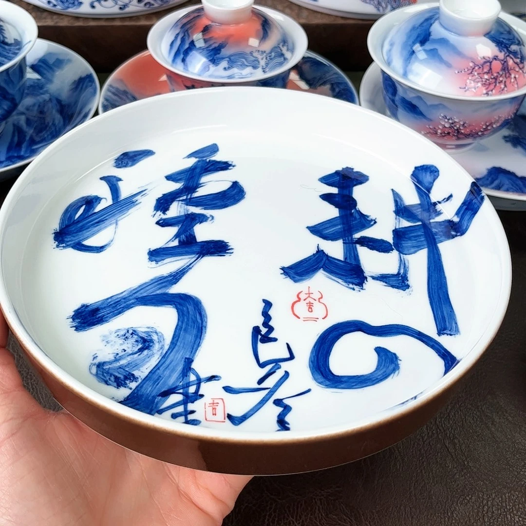 手绘高温瓷器瓷器