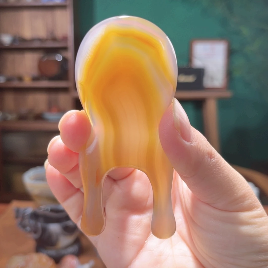 玛瑙/玉髓鼻刮未镶嵌