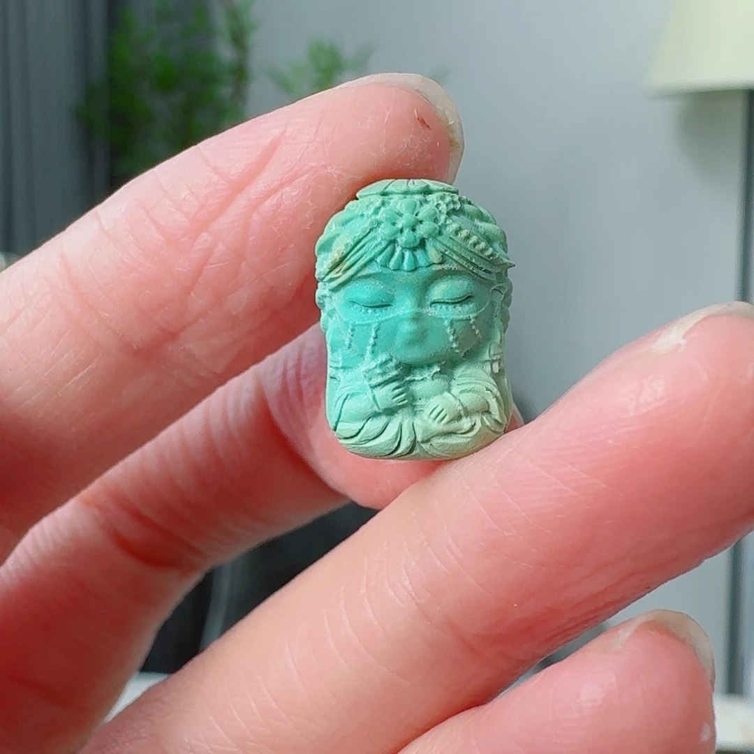 未镶嵌绿松石珠宝奇石