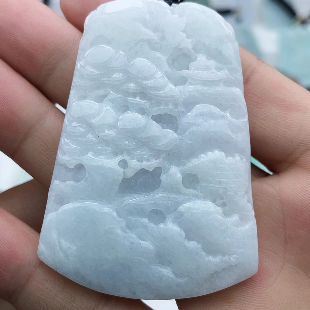 颈饰未镶嵌翡翠翡翠