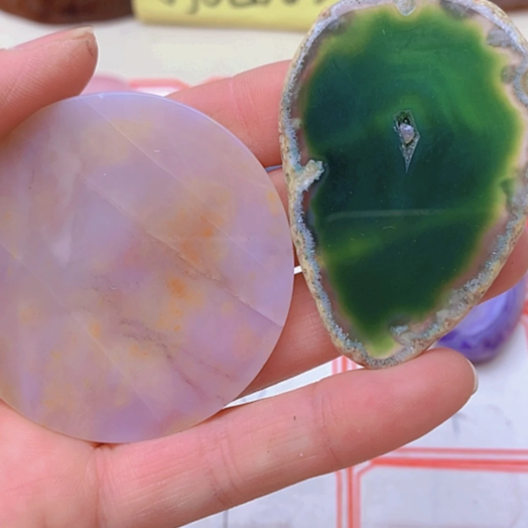 【闪购商品】玛瑙/玉髓珠宝半成品未镶嵌冬****7