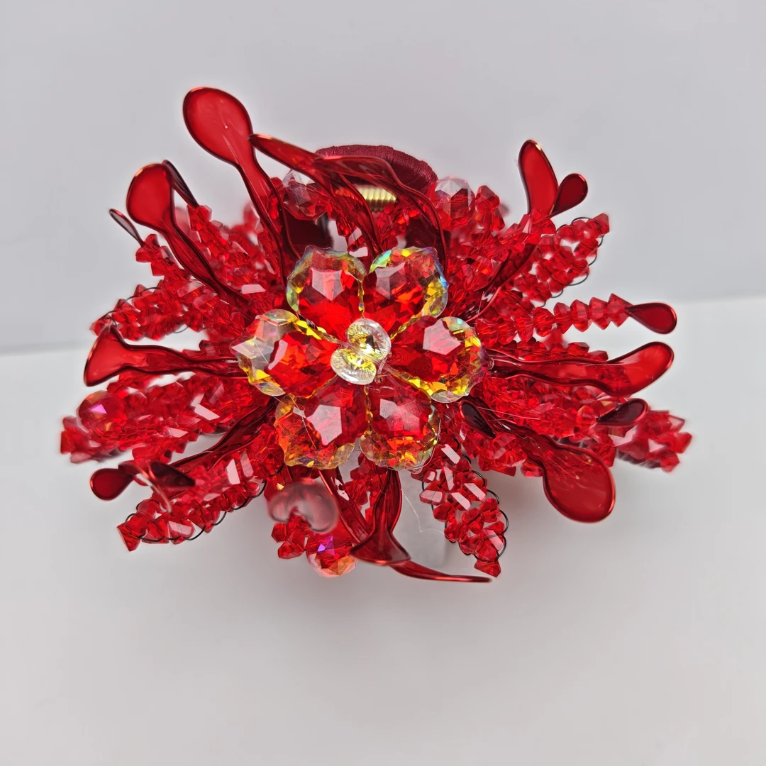 A8408编号紫莹轻奢发饰《大抓》