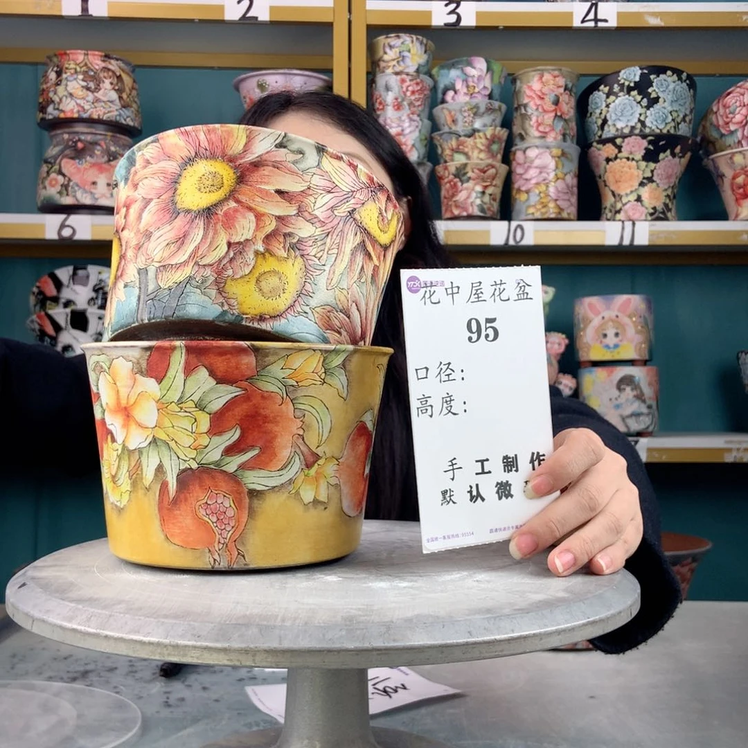 罐大*狮景德镇手工瑕疵95