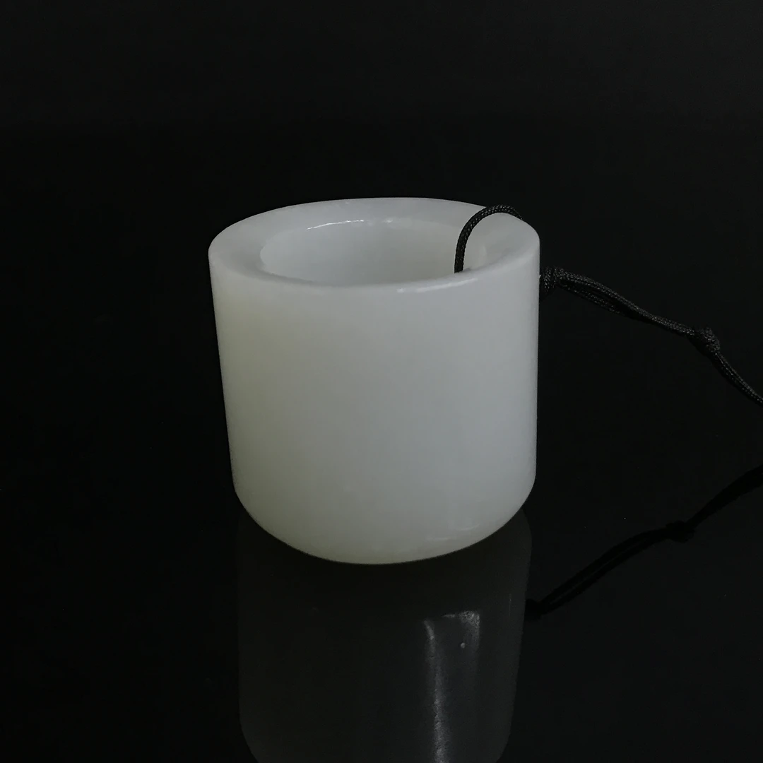 清中期和田玉扳指/543052/收藏/传承/【友谊文物商店】