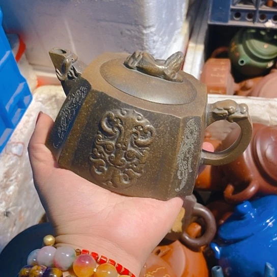 全手工制作宜兴紫砂壶
