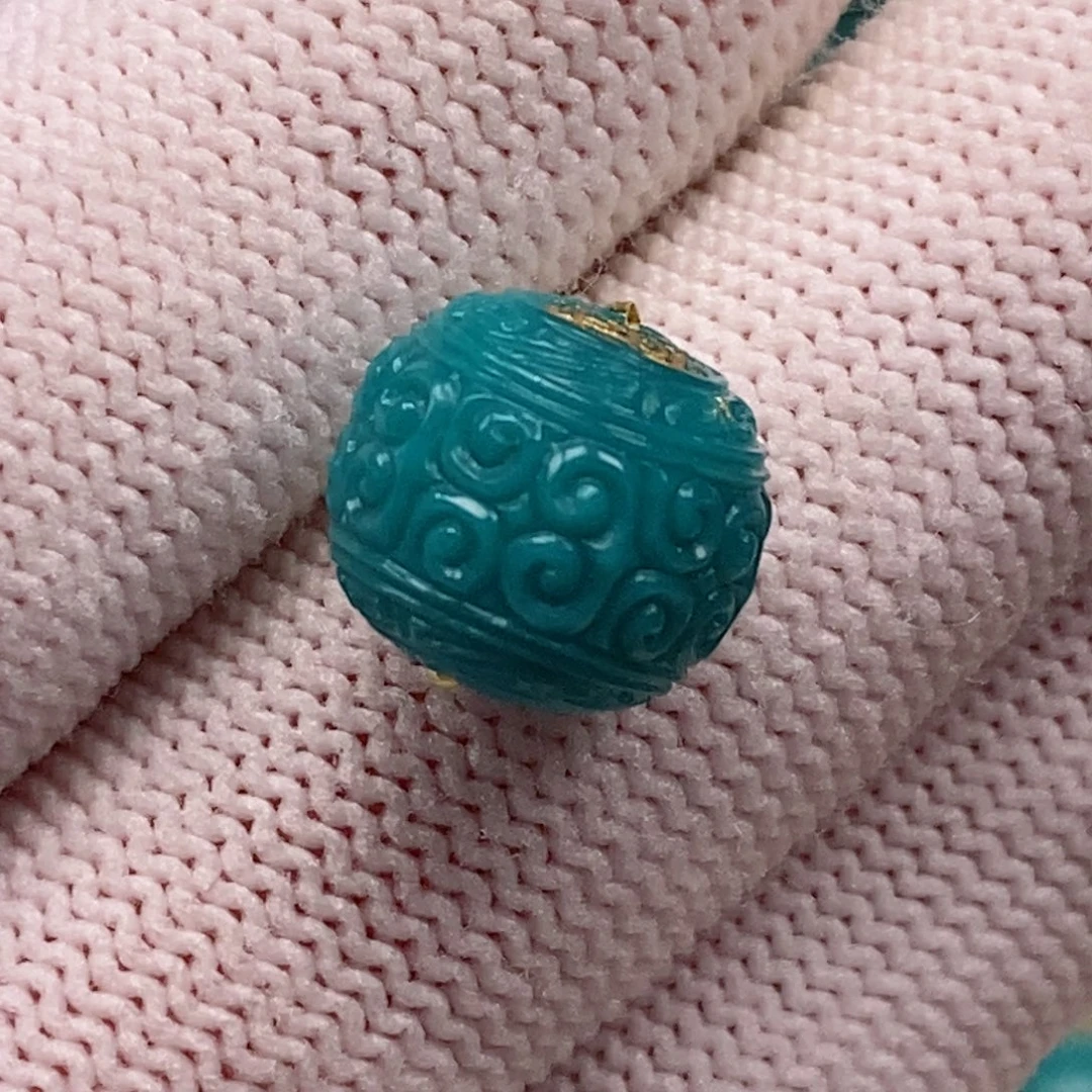 未镶嵌绿松石珠宝奇石Aa808/12.5