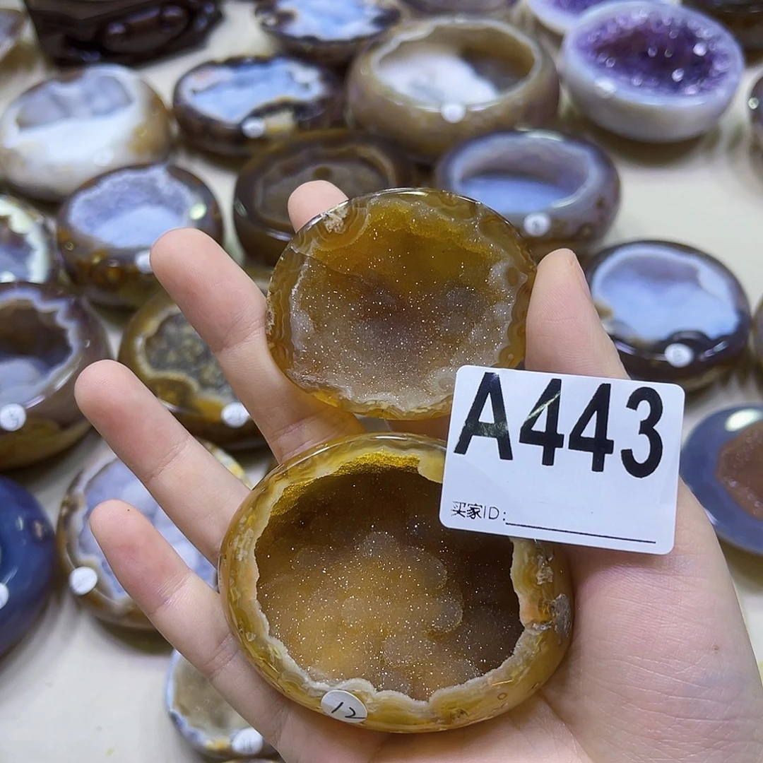 A***夫紫晶银S925镶嵌珠宝半成品A443