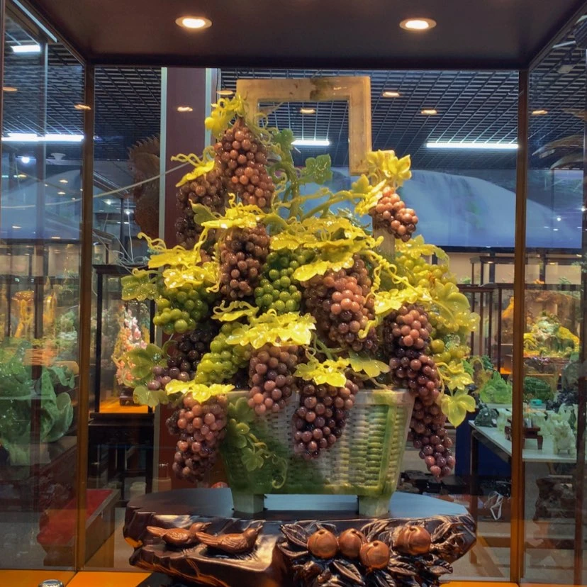 【闪购商品】未镶嵌蛇纹石玉摆件覆膜