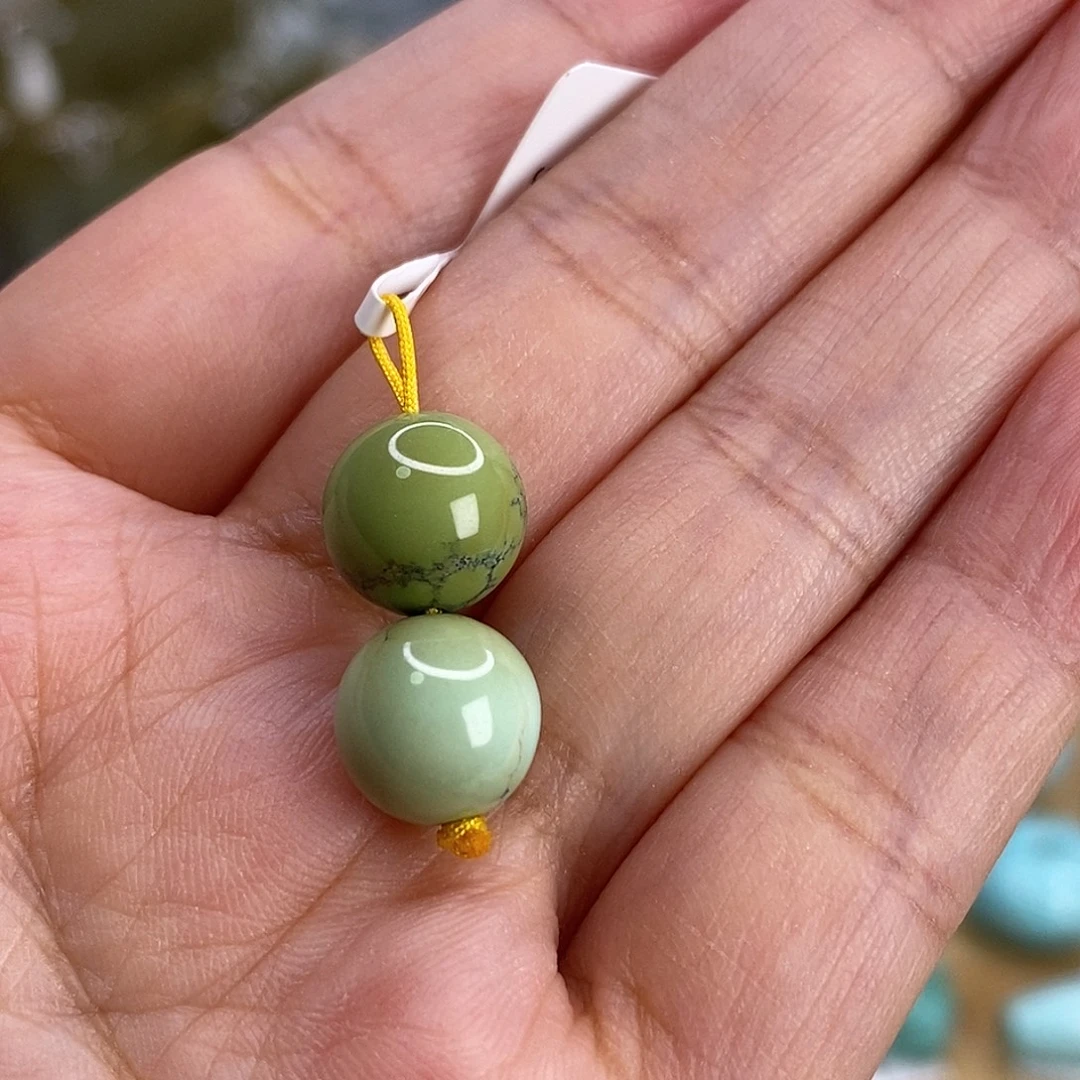 未镶嵌绿松石珠宝奇石9.8