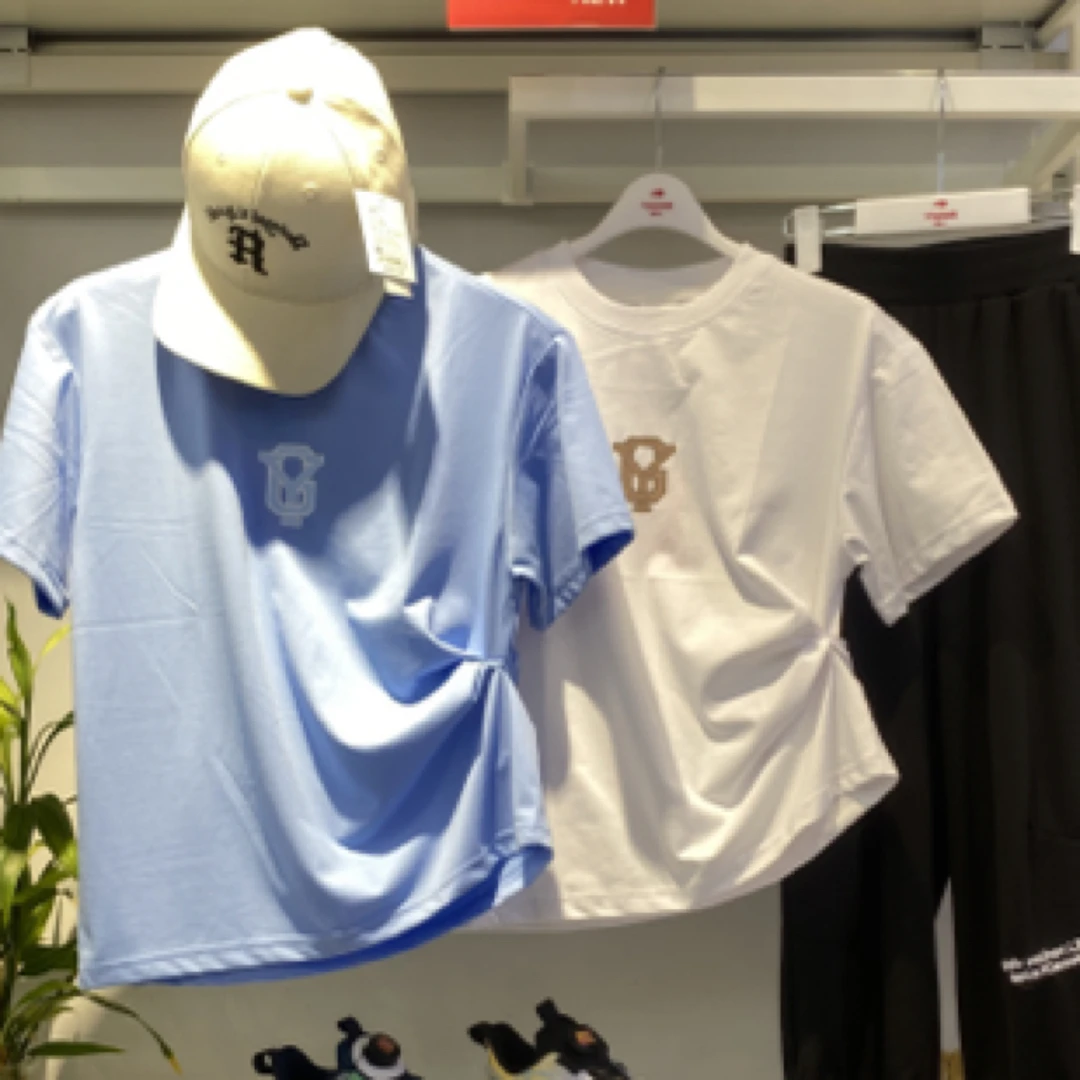 【按照编码拍】永高人夏季儿童青少年棉服装儿童休闲运动上衣白色