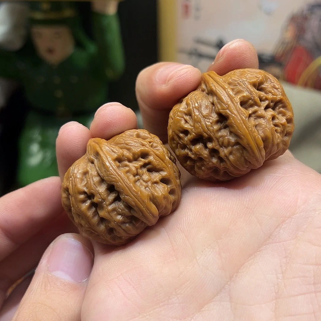 吊坠文玩核桃40全品老款无药元宝