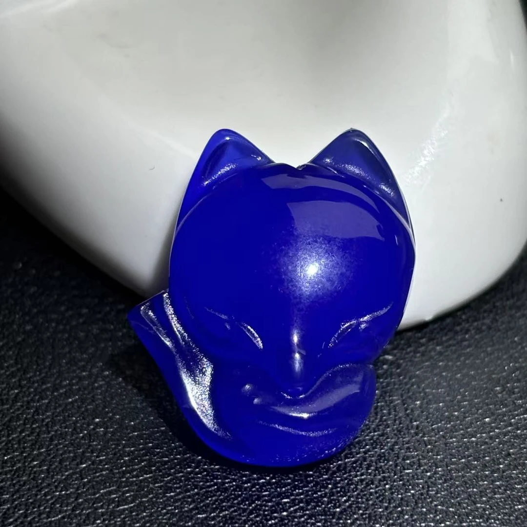 面面来财珠宝S7972-天空之蓝玛瑙九尾吊坠-配绳