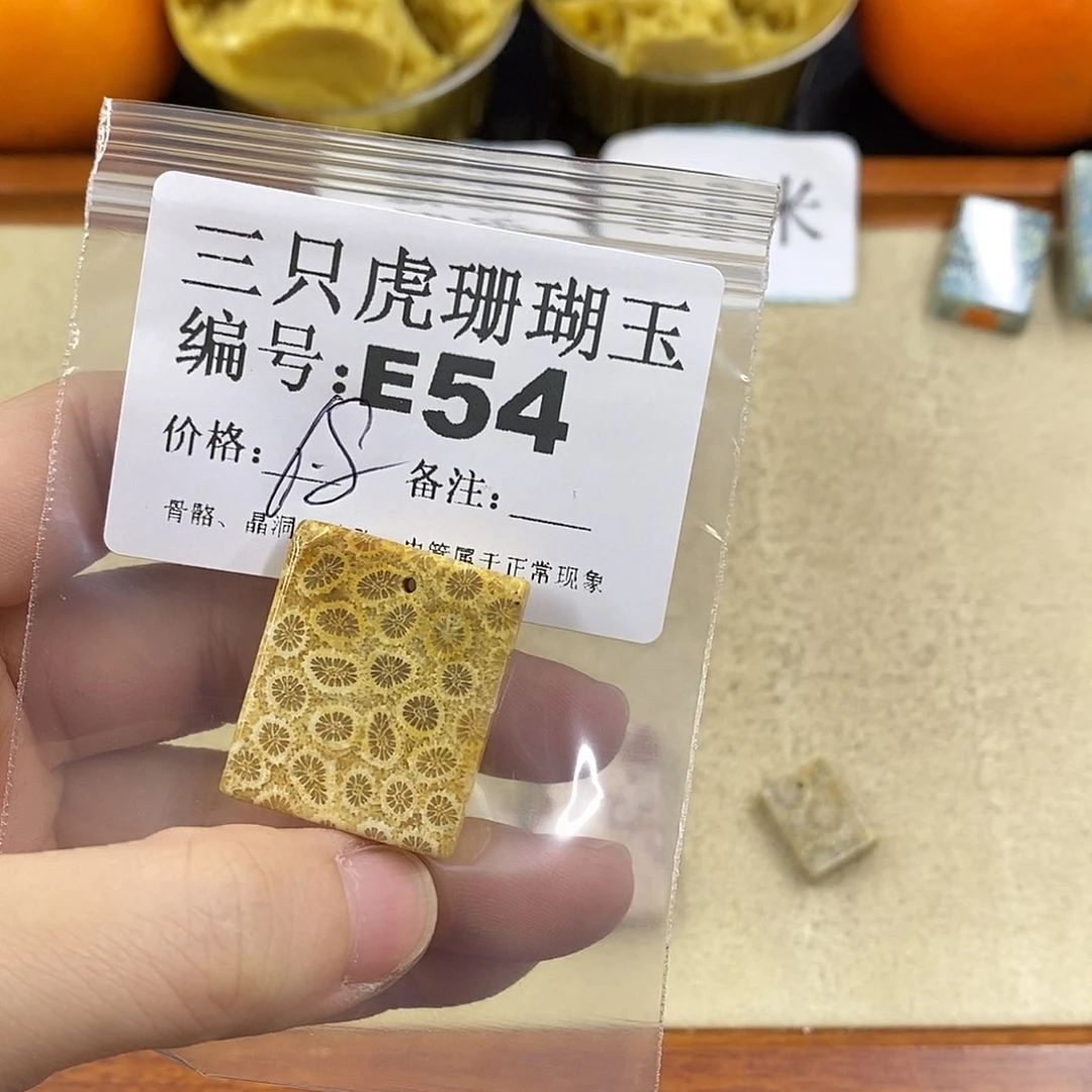 硅化珊瑚（珊瑚玉）1未镶嵌一*儿