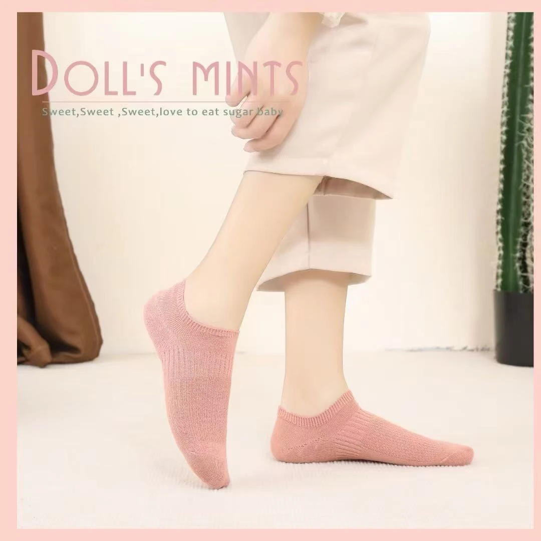 袜子100%纯棉女袜全棉袜托推荐防臭吸汗透气洋气百搭舒适春夏短袜