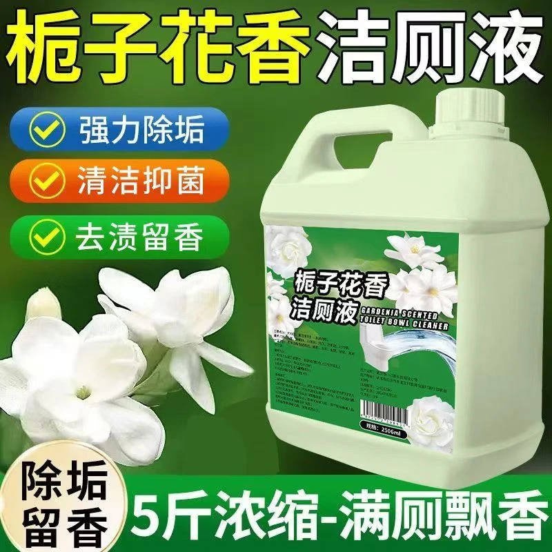 栀子花香洁去污马桶厕液强力除垢除臭清香厕所异味留香浓缩清洁剂