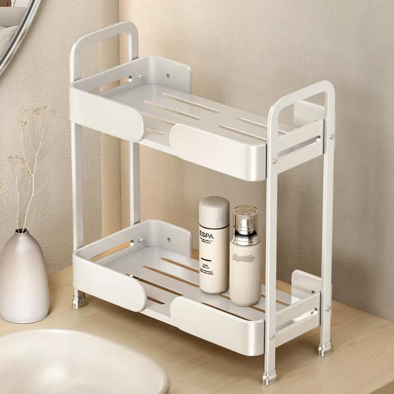 卫生间洗漱台置物架浴室台面化妆品收纳架子厕所洗手间