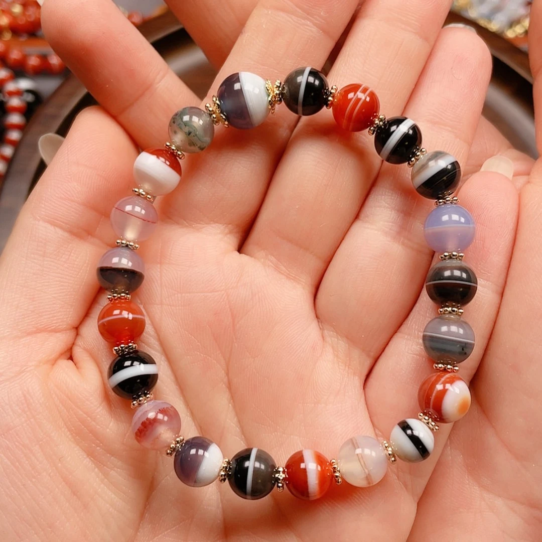 【闪购商品】玛瑙/玉髓合金珠宝半成品你****天