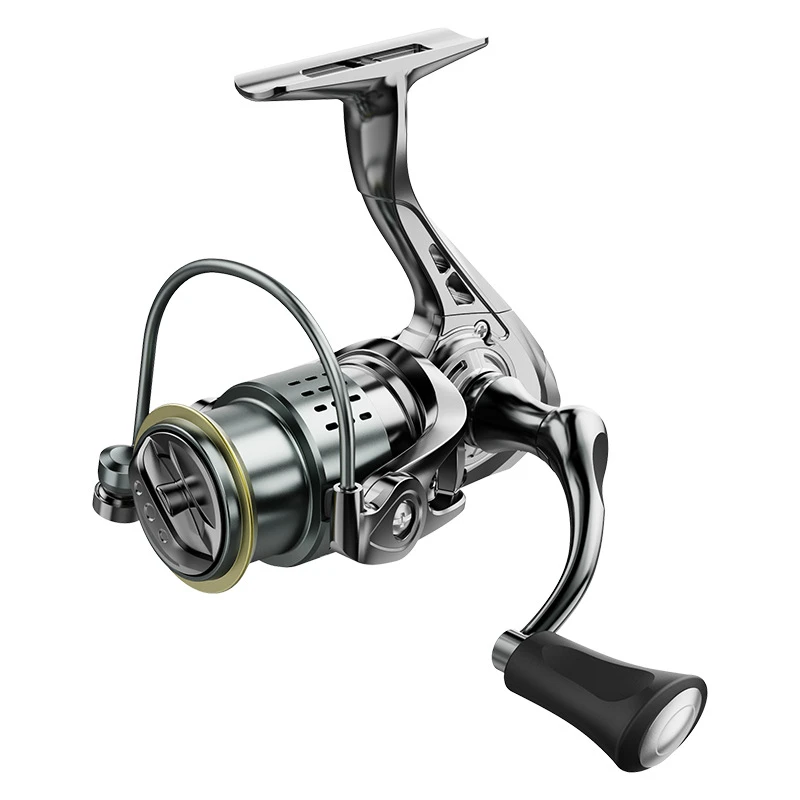 渔轮纺车轮斜口浅线杯双摇臂微物泛用鱼线轮海钓轮路亚远投轮