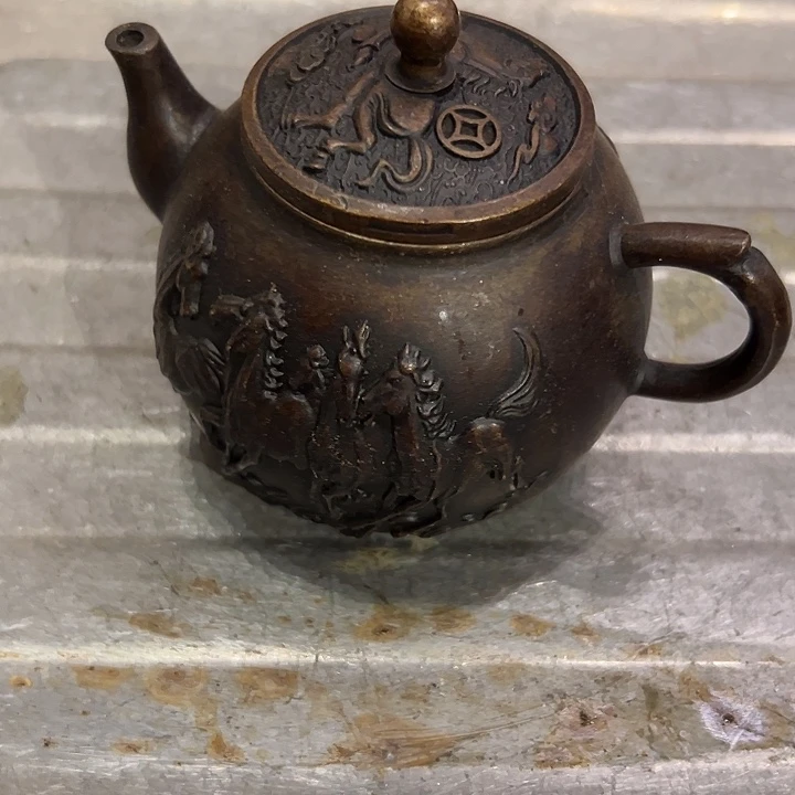 黄铜摆件，文房工艺品