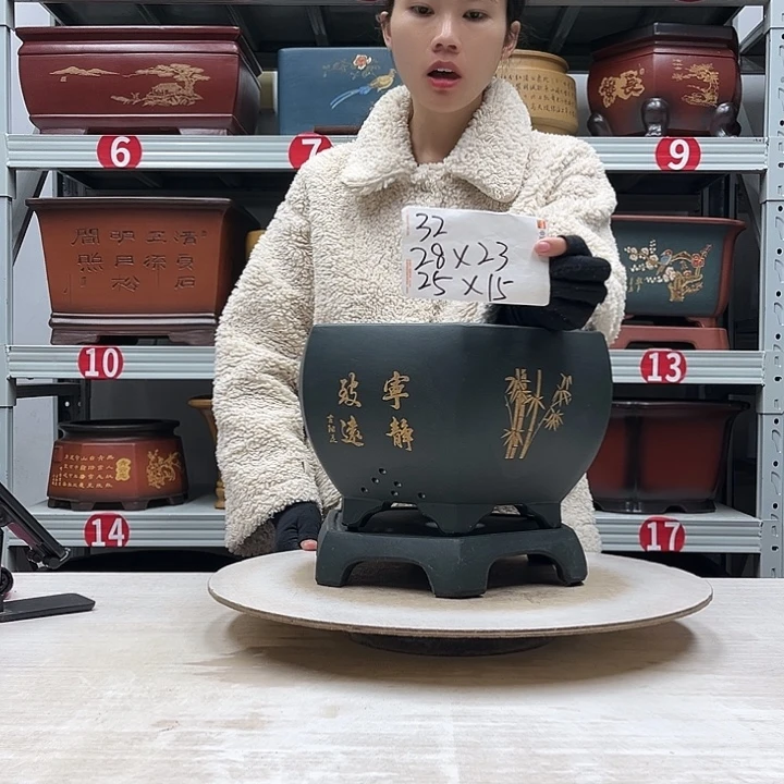 花盆紫砂紫砂花盆