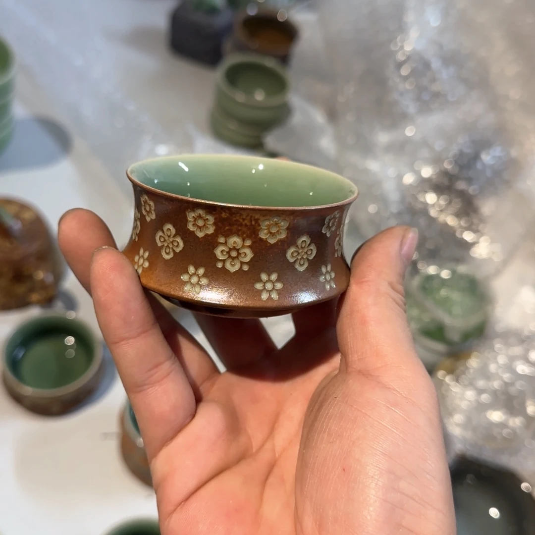 小金茶具青瓷茶器