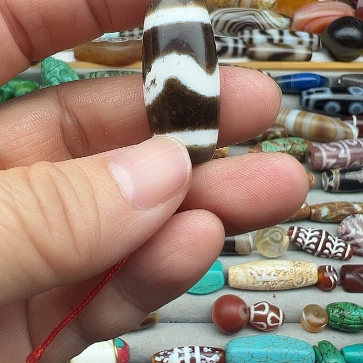 李***刚玛瑙/玉髓合金颈饰