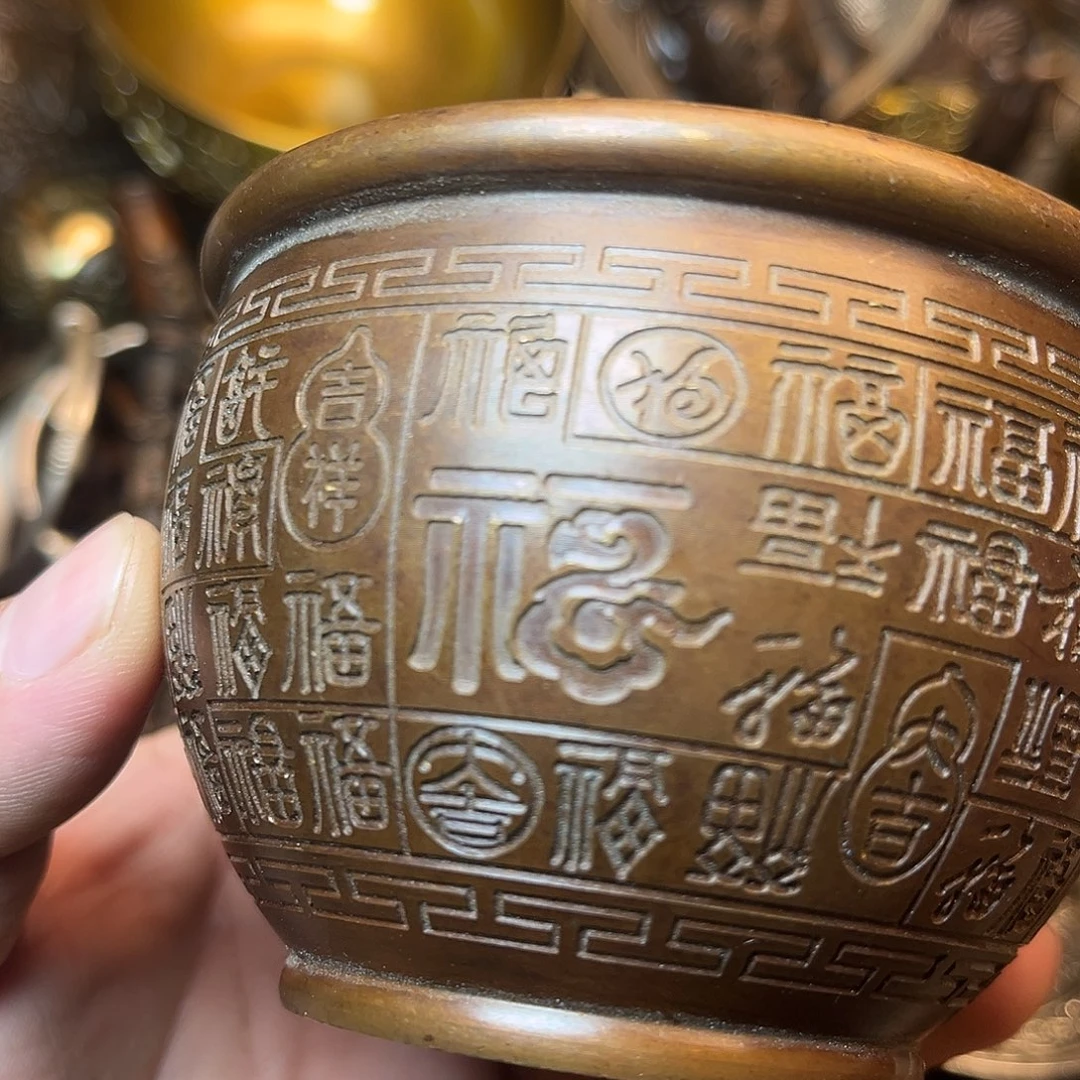 精美铜器工艺品等