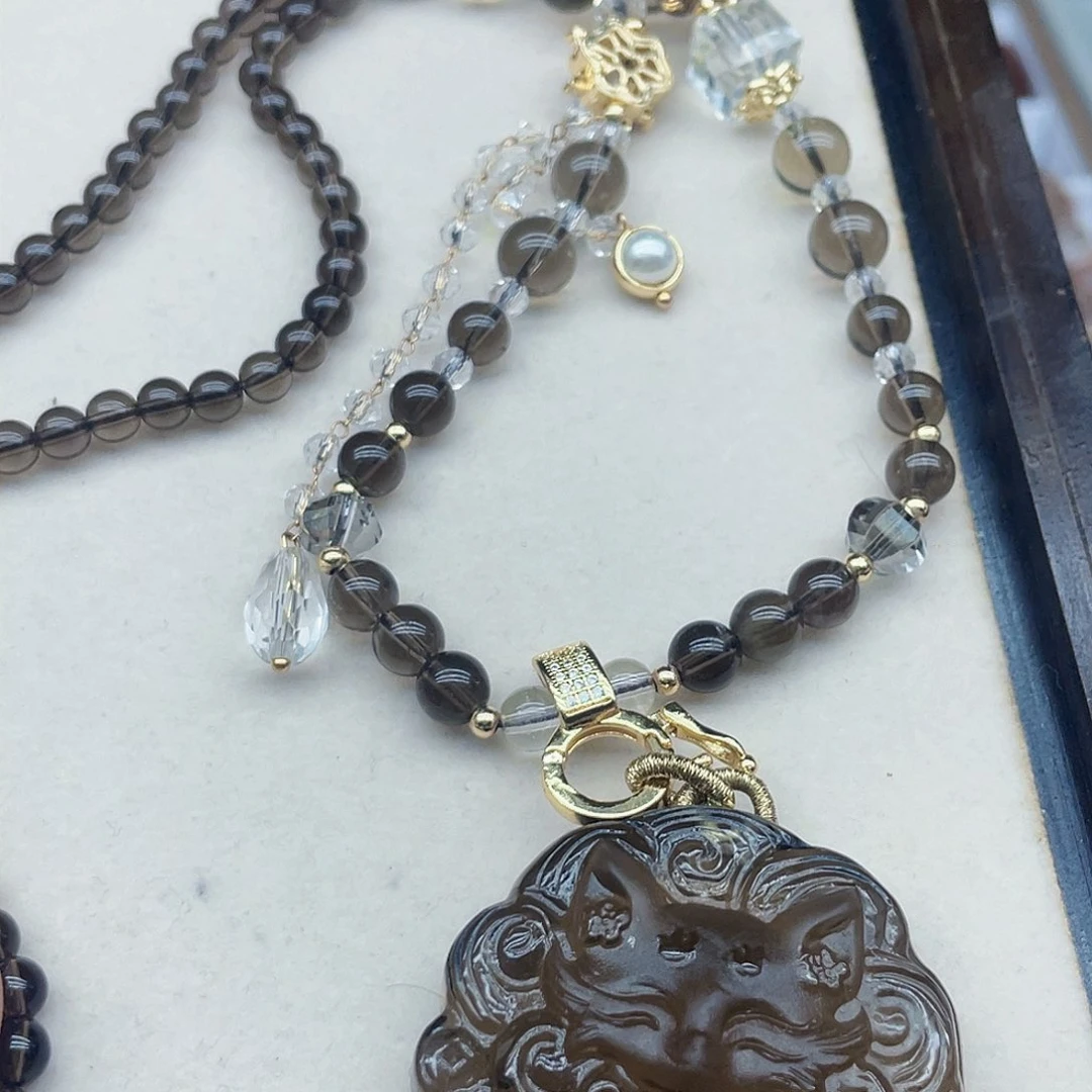 水晶吊坠(不含链)未镶嵌j****x