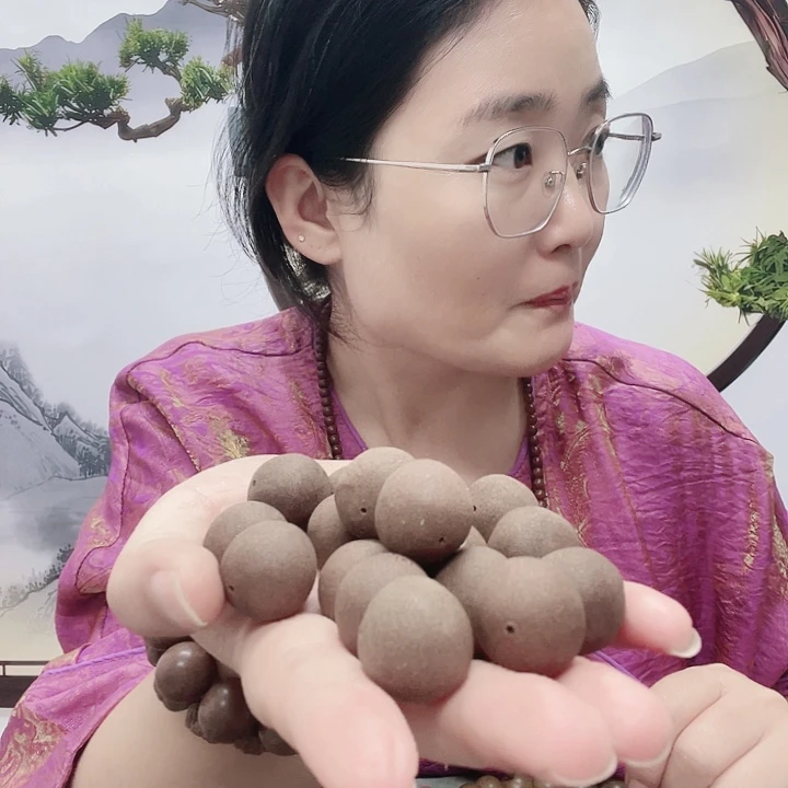 莹***福DIY玻璃九子天香2.0手持18颗手搓款
