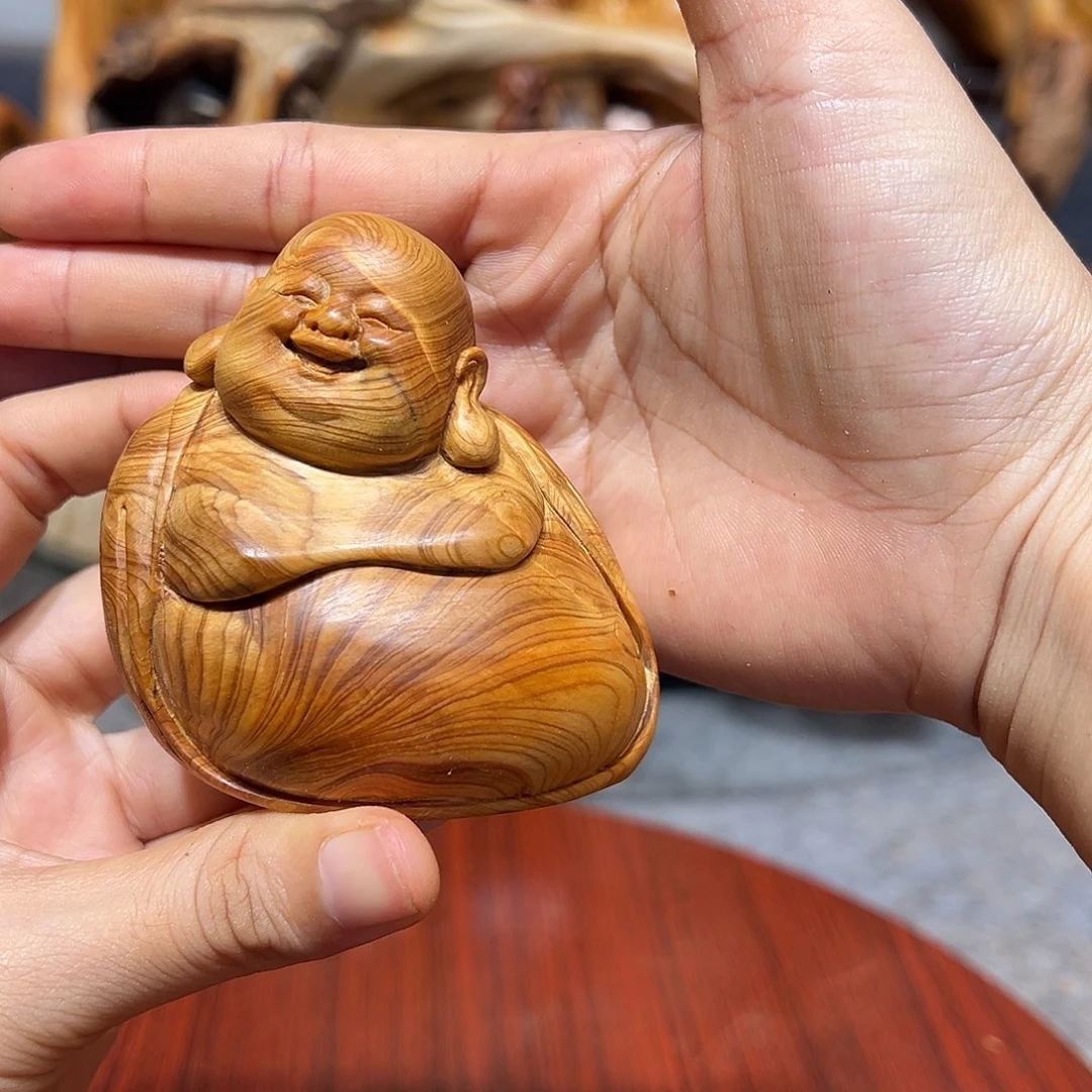 柏木崖柏木手把件摆件
