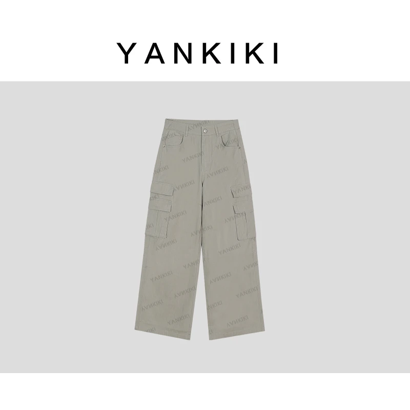 卡其工装裤  YANKIKI 2025夏季款NEW