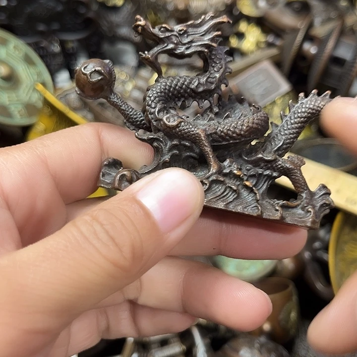 顺顺利利，铜器摆件