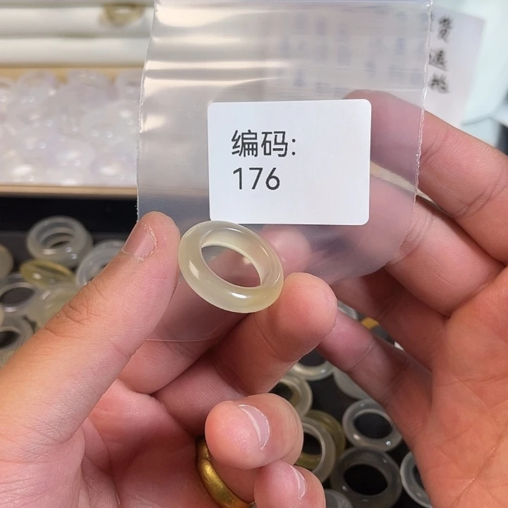 玛瑙/玉髓未镶嵌戒指176港15