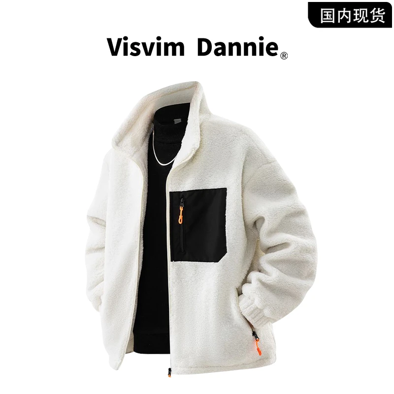 【品牌现货撤柜清仓】VISVIM DANNIE冬季宽松保暖羊羔绒棉衣外套男