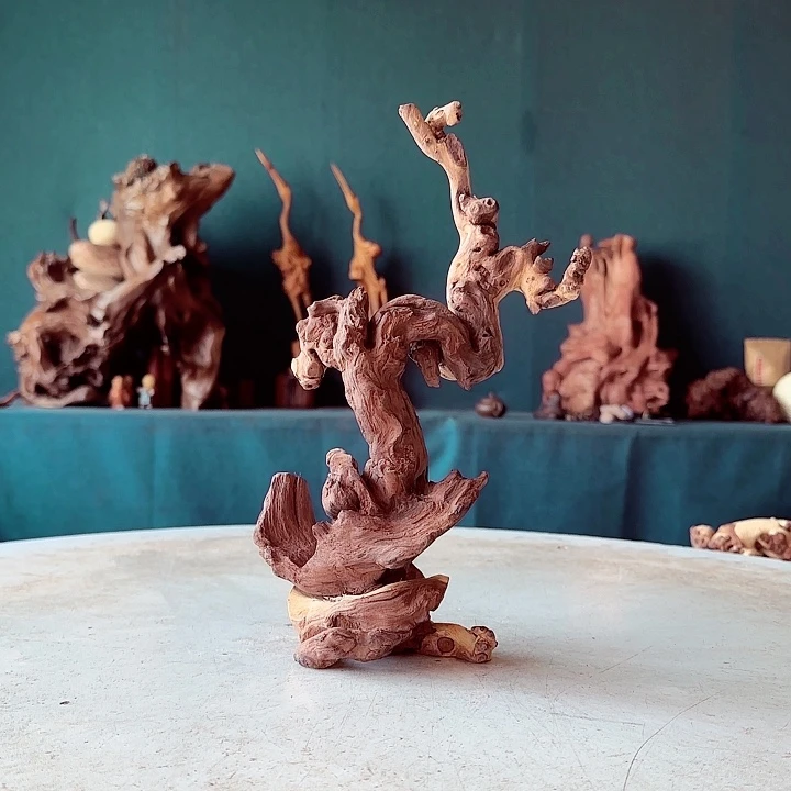 黑果木手***君298金丝红木羊蹄甲半成品