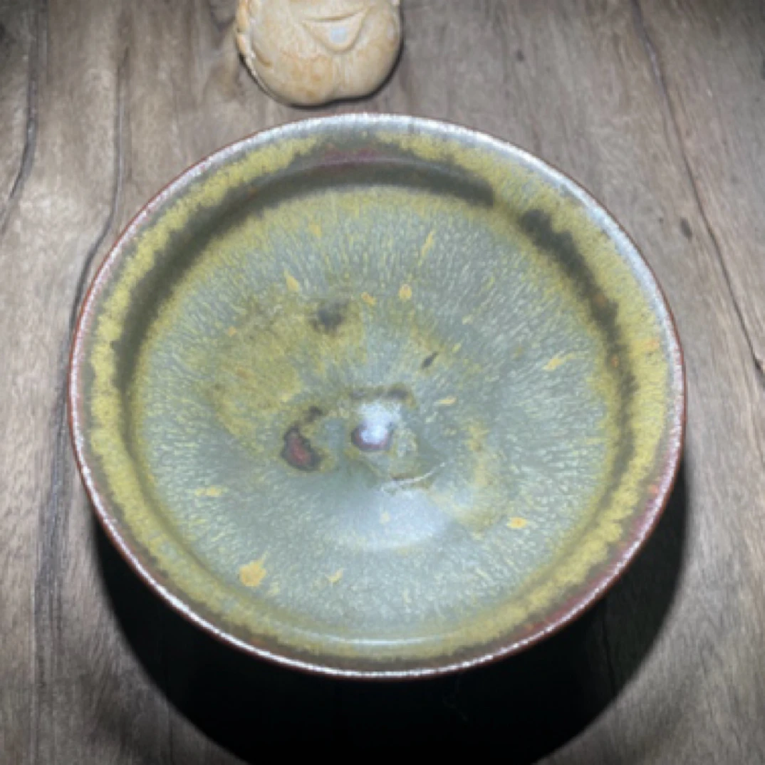 古法柴烧茶末鹧鸪束口