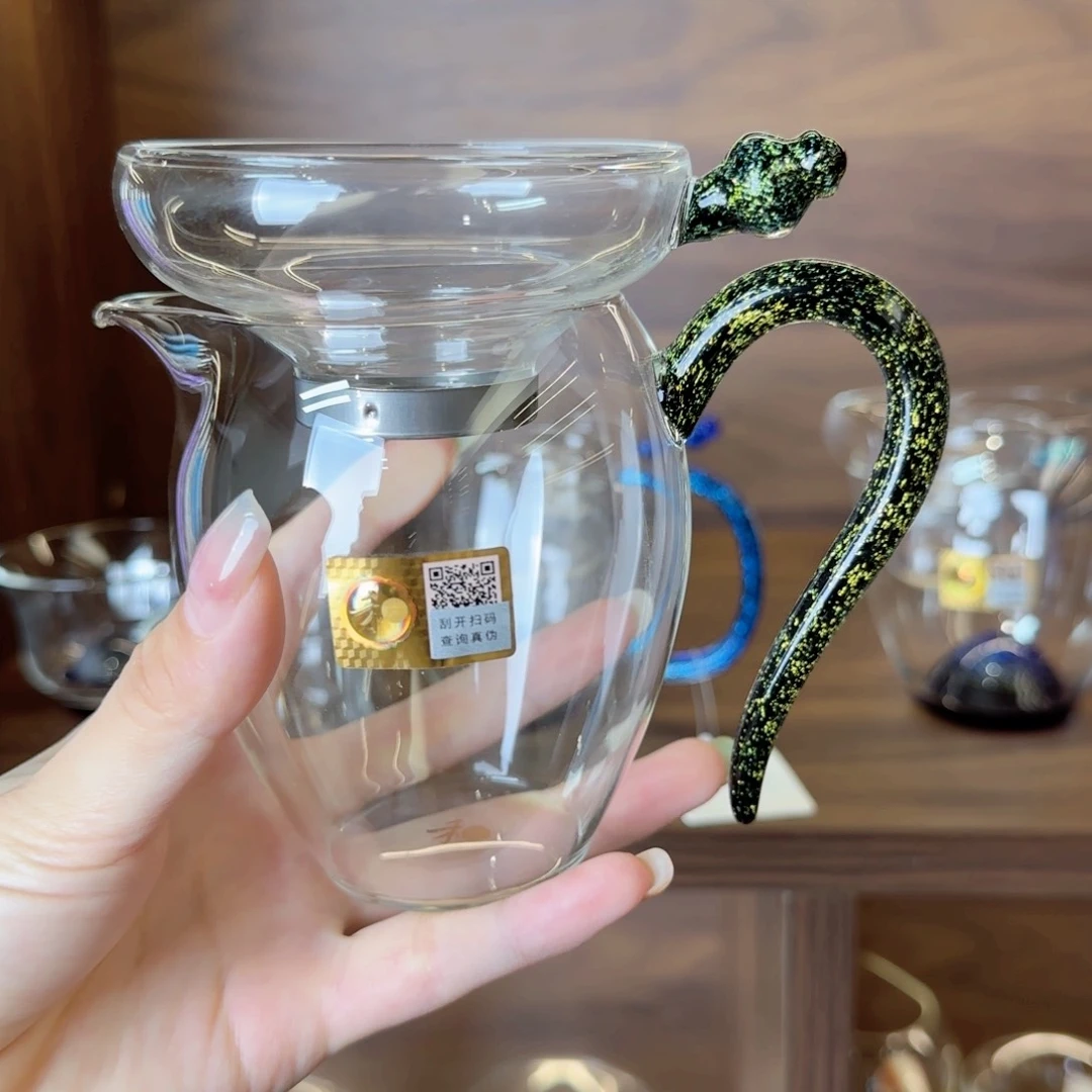 R****g怡然黑金+黑金奉珠不锈钢滤网+茶巾各1